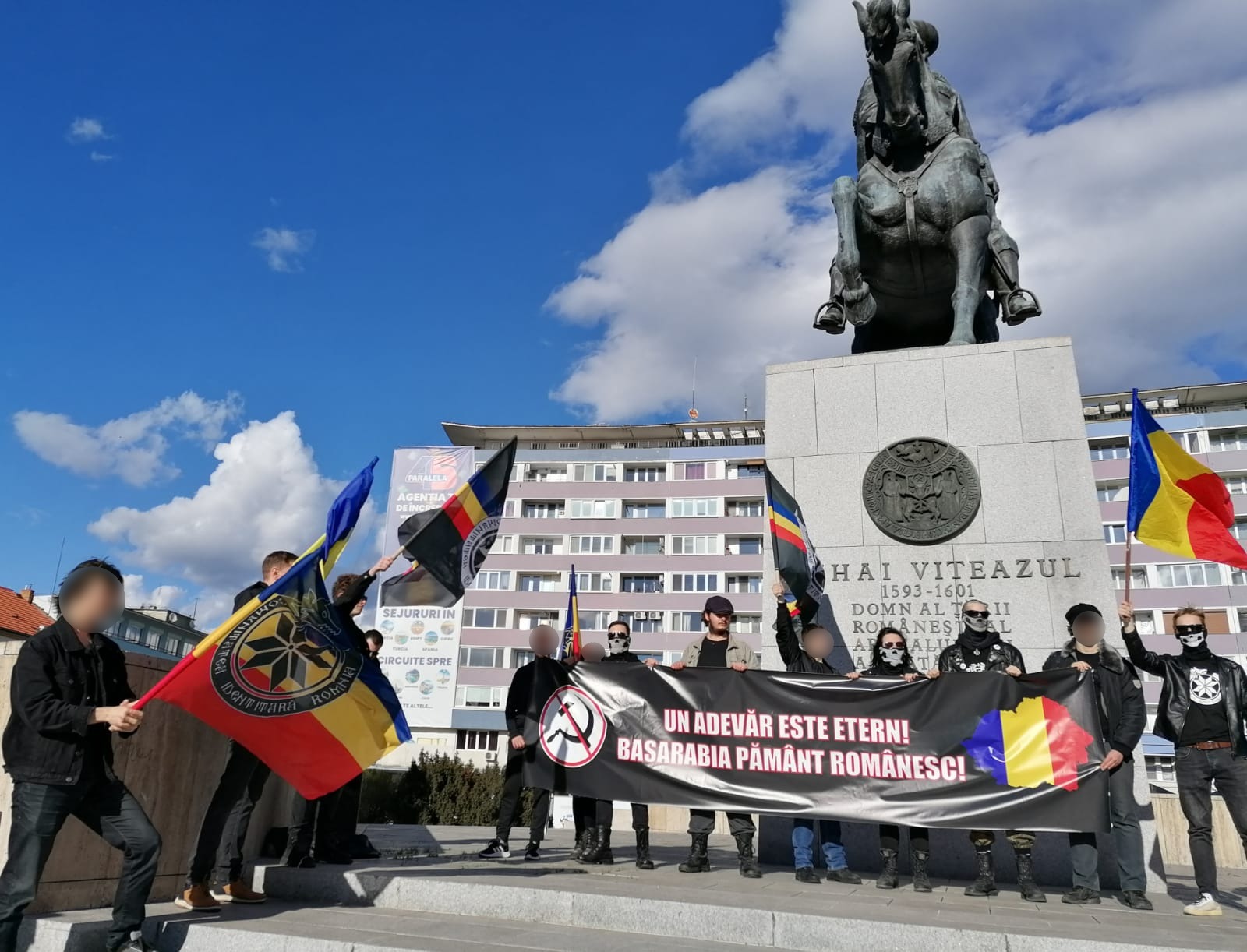Tineretul Naționalist a sărbățorit Unirea Basarabiei cu România sărbătorită la Cluj