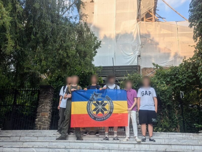 Muncă voluntară la Biserica Sf. Ilie Gorgani