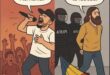 „Te iubesc, Românie, dar tu pe cine pedepsești?” Trăim într-o epocă a inversării valorilor. O lume în care obscenitatea este tratată ca libertate de expresie, iar dragostea curată pentru țară este considerată o amenințare. Imaginea de mai sus nu este doar un desen. Este o oglindă crudă a realității românești de azi. Pe stânga, un cântăreț urlă din toți plămânii, în fața unei mulțimi în delir: „Bag p**-n România!”. Nimeni nu intervine. Este „artă”, ni se spune. E „libertate de expresie”. Nimeni nu îl întreabă de ce scuipă în pământul care i-a dat o limbă, o istorie, un nume. Dimpotrivă: este aplaudat, invitat la festivaluri, difuzat pe posturi naționale, vândut în milioane de vizualizări. Pe dreapta, un bărbat simplu, cu o cămașă de in și un tricolor la picioare, rostește cu demnitate: „România, te iubesc!”. E înconjurat de forțele de ordine. E arestat. Pentru ce? Pentru că a ieșit în stradă cu inima curată și conștiința vie? Pentru că a refuzat să tacă atunci când țara lui era batjocorită? Această imagine este mai mult decât un desen: este o acuzație. „Un popor care nu-și respectă valorile, cultura și trecutul nu are viitor.” – Mihai Eminescu Astăzi, ni se spune că patriotismul este naționalism toxic, că identitatea e un moft retrograd, că tricolorul este „doar o cârpă”. Dar aceiași care spun asta stau sub protecția statului, profită de sistem și se hrănesc din rădăcinile unei țări pe care o disprețuiesc. Mai mult: sunt ridicați în slăvi de o societate dezorientată, lipsită de repere. În schimb, oamenii care iubesc cu adevărat România – nu prin lozinci, ci prin viața lor, prin fapte, prin simplitate și jertfă – sunt marginalizați, umiliți sau chiar eliminați din spațiul public. Iar noi, majoritatea tăcută, ne uităm. Unii cu resemnare, alții cu teamă, prea puțini cu curaj. „Libertatea este dreptul de a spune oamenilor ceea ce nu vor să audă.” – George Orwell Când ai ajuns să fii arestat pentru că spui „Te iubesc, Românie!”, înseamnă că am trecut de mult granița normalului. Înseamnă că trăim într-un regim care nu mai suportă adevărul. Care tolerează orice, în afară de verticalitate. Care preferă vulgaritatea, pentru că aceasta nu cere responsabilitate, nu ridică întrebări, nu scoate oamenii din letargie. „Națiunile nu pier pentru că sunt atacate din afară, ci pentru că se sinucid spiritual.” – Petre Țuțea Aceasta este sinuciderea spirituală pe care o trăim. În care cei care își bat joc de România sunt considerați „artiști”, iar cei care o apără sunt declarați „extremiști”. În care a înjura țara ta este cool, dar a o iubi e suspect. România nu are nevoie de mai mulți consumatori, ci de mărturisitori. Oameni care, în ciuda batjocurii, în ciuda fricii, în ciuda represiunii, spun: „România, te iubesc!” și o spun cu toată ființa lor. „A iubi patria ta nu este un merit, este un imperativ moral.” – Nichifor Crainic Și poate că nu ne mai putem permite luxul tăcerii. Poate că a venit vremea să ne întrebăm, nu doar retoric: Pe cine alegem să susținem? Pe cei care distrug sau pe cei care construiesc? Pe cei care înjură sau pe cei care iubesc? Adevărata libertate nu e aceea de a scuipa în tricolor, ci aceea de a-l purta în suflet, chiar și atunci când îți e smuls de pe umeri. Andrei Teutișan