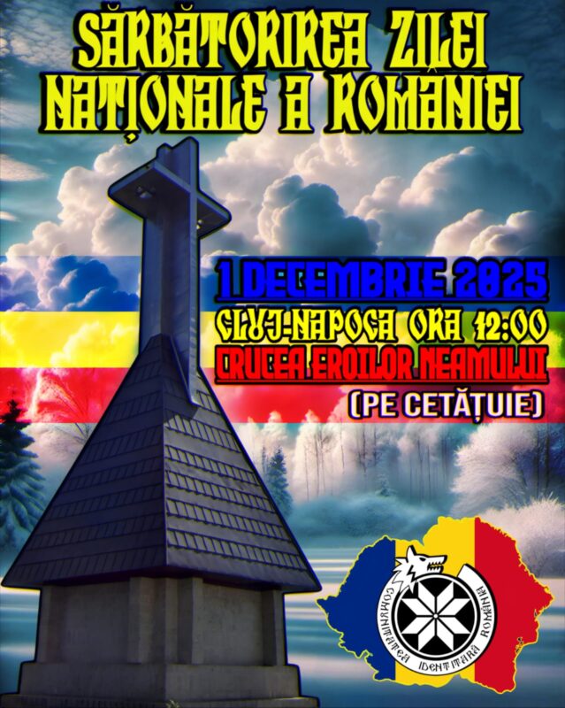 Eveniment de Ziua Națională la Cluj-Napoca 1 Decembrie 2025